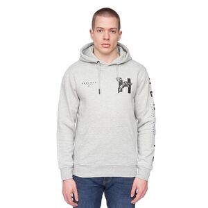 Henleys Mens Kilhen Hoodie / Grey Marl